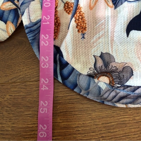 LoveU.Dear waffle knit bird print open front cardigan size L - Picture 10 of 10